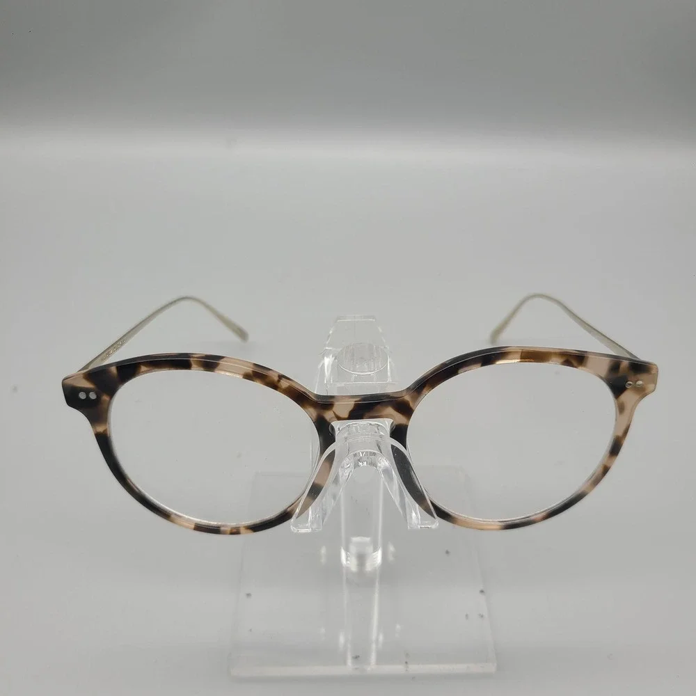 Warby Parker Langley W 7200 Tortoise Shell Round Cat Eye Eyeglasses 52-19-140